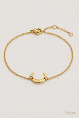 MOONLIGHT CRESCENT BRACELET