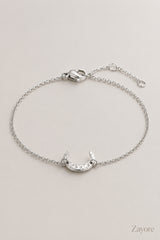 MOONLIGHT CRESCENT BRACELET