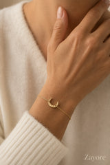 MOONLIGHT CRESCENT BRACELET